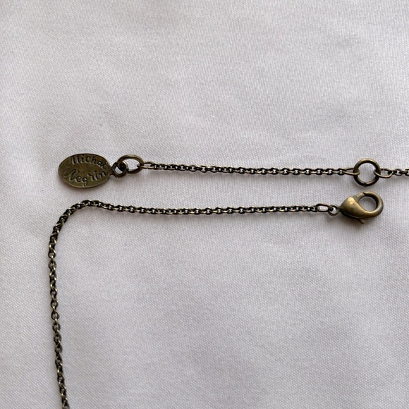 Stunning Michal Negrin Cross Necklace with Multicolored Crystals - Picture 4 of 11